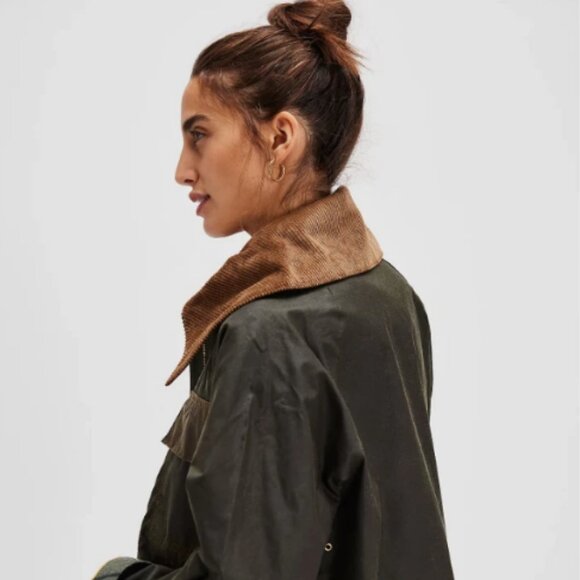 Olive/Beech/Ancient ~ BARBOUR BEAULY Waxed Jacket MSRP$585 British Elegance - Picture 11 of 16